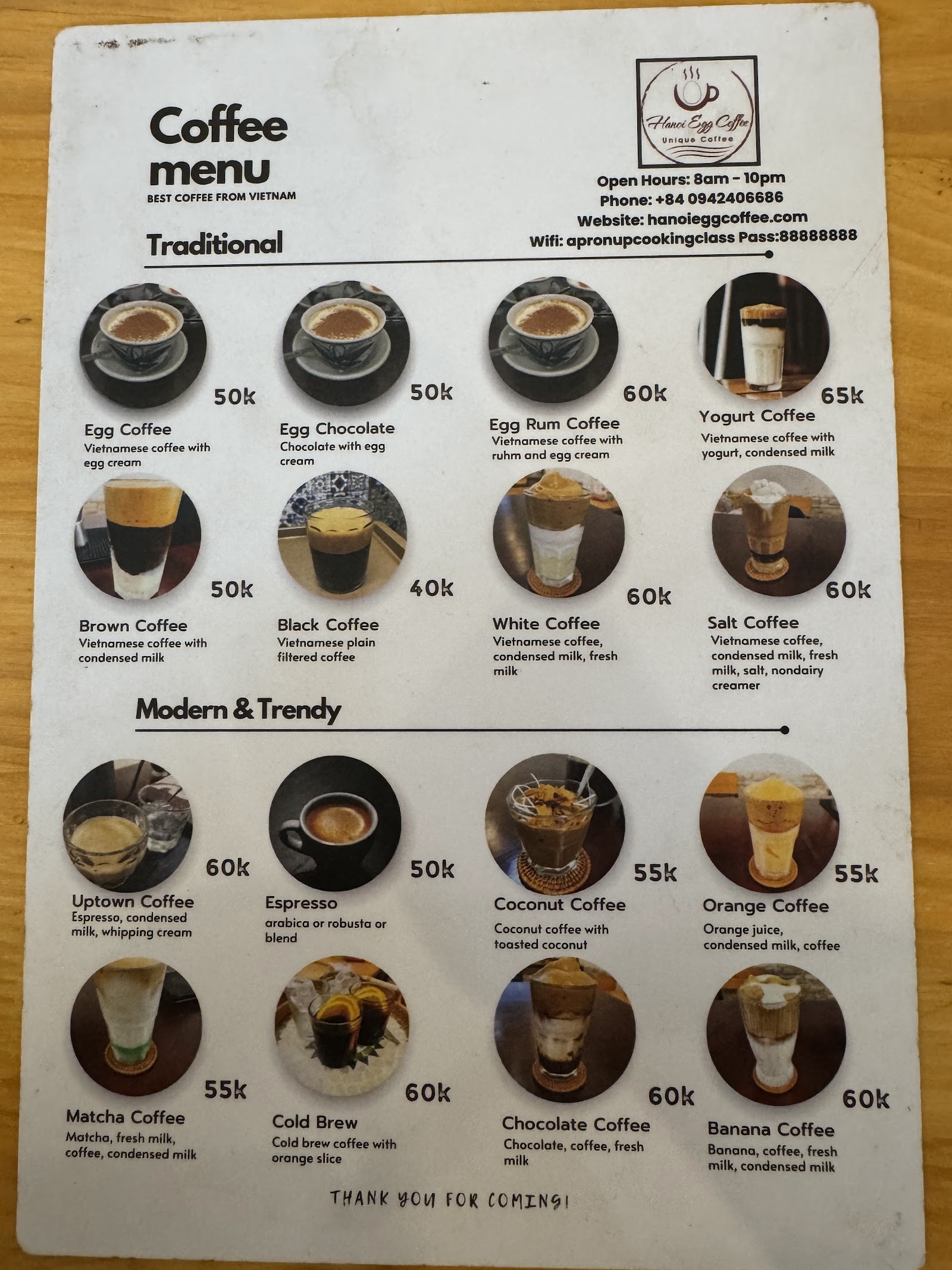 Hanoi Egg Coffee